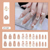 12 Sizes-24 PcsPress On Nails Z1141