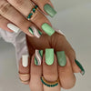 12 Sizes-24 Pcs Press On Nails Y039