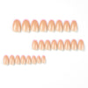 12 Sizes-24 Pcs Press On Nails JP2588