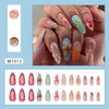 12 Sizes-24 Pcs Press On Nails W1813