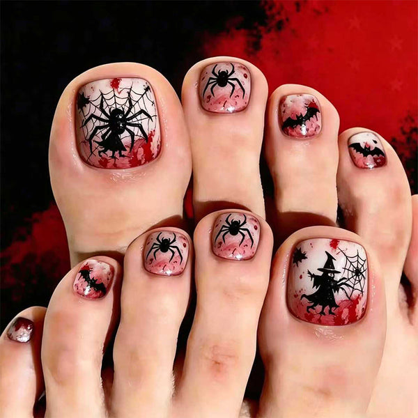12 Sizes-24 Pcs Press On Nails C2050