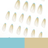 12 Sizes-24 Pcs Press On Nails JP1751