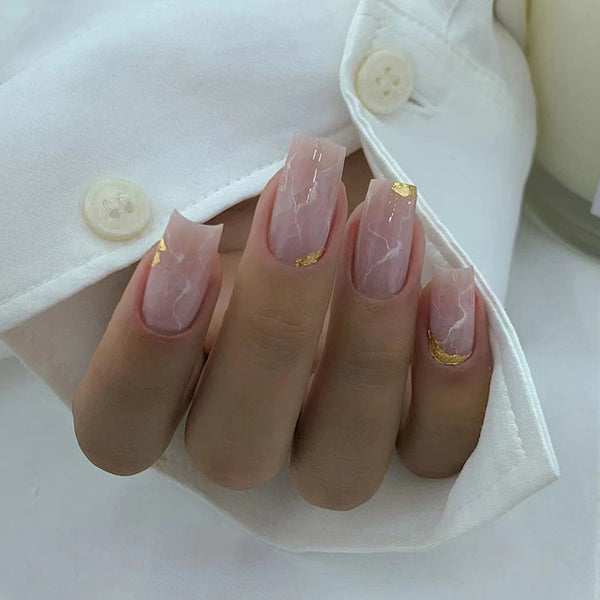 12 Sizes-24 Pcs Press On Nails W1452