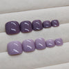 12 Sizes-24 Pcs Press On Nails F156
