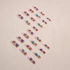 12 Sizes-24 Pcs Press On Nails G004