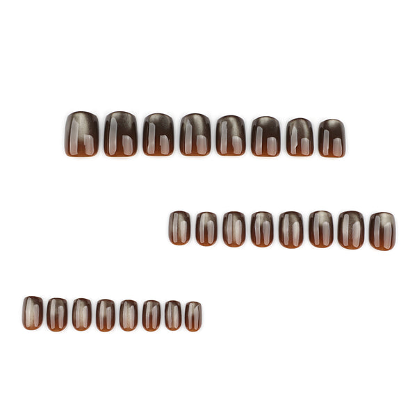 12 Sizes-24 Pcs Press On Nails JP4153