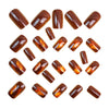 12 Sizes-24 Pcs Press On Nails Y1622