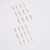 12 Sizes-24 Pcs Press On Nails JP1443