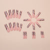12 Sizes-24 Pcs Press On Nails G014