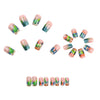 12 Sizes-24 Pcs Press On Nails Y1082