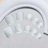 12 Sizes-24 Pcs Press On Nails F151