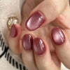 Oval Short Press on Nails - JP2653