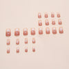 12 Sizes-24 Pcs Press On Nails W1912
