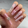 12 Sizes-24 Pcs Press On Nails JP3452