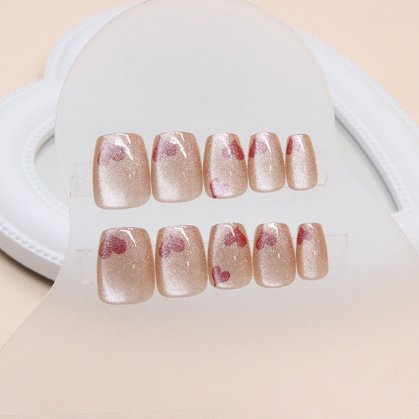 12 Sizes-24 Pcs Press On Nails MY015