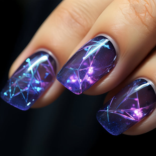 12 Sizes-24 Pcs Press On Nails Y872
