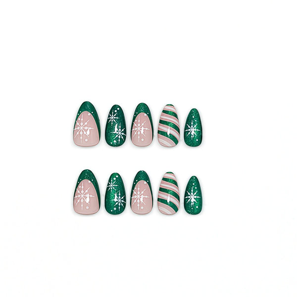15 Sizes-30 Pcs Press On Nails Y1019-30