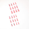 12 Sizes-24 Pcs Press On Nails JP1344