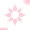 12 Sizes-24 Pcs Press On Nails C1045