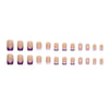 12 Sizes-24 Pcs Press On Nails W340