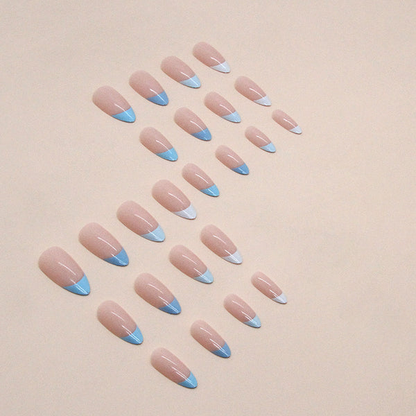 12 Sizes-24 Pcs Press On Nails W1108