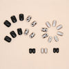 12 Sizes-24 Pcs Press On Nails Z541