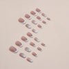 12 Sizes-24 Pcs Press On Nails Z674