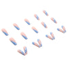 12 Sizes-24 Pcs Press On Nails W109