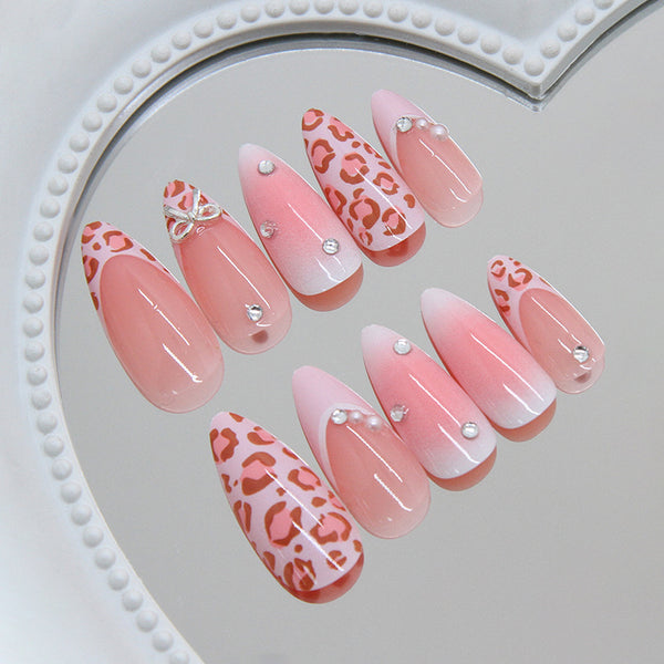 12 Sizes-24 Pcs Press On Nails Z1284