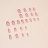12 Sizes-24 Pcs Press On Nails W1513