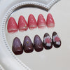 12 Sizes-24 Pcs Press On Nails Z932