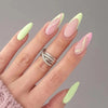 12 Sizes-24 Pcs Press On Nails JP1684