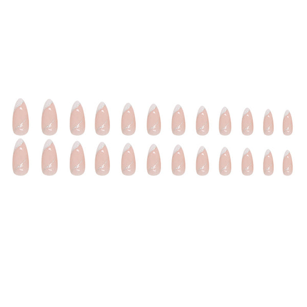 12 Sizes-24 Pcs Press On Nails W598