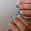 12 Sizes-24 Pcs Press On Nails W1694
