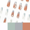 12 Sizes-24 Pcs Press On Nails JP2758