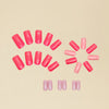 12 Sizes-24 Pcs Press On Nails Y028
