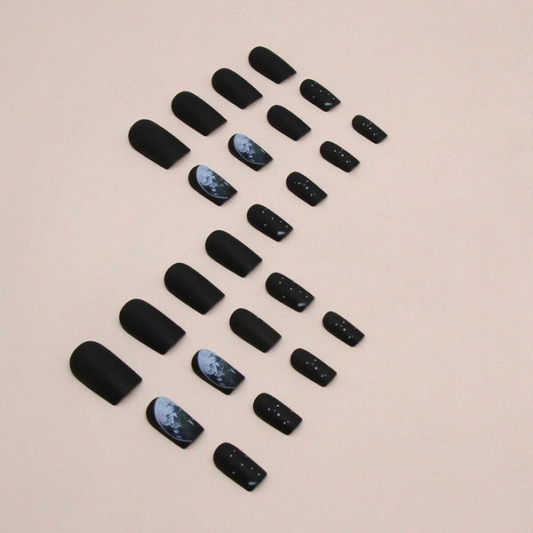 12 Sizes-24 Pcs Press On Nails W1379
