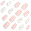 12 Sizes-24 Pcs Press On Nails JP3224