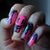 12 Sizes-24 Pcs Press On Nails Y1187