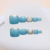 12 Sizes-24 Pcs Press On Nails F145
