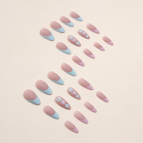 12 Sizes-24 Pcs Press On Nails W457