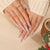 12 Sizes-24 Pcs Press On Nails JP1903