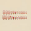 12 Sizes-24 Pcs Press On Nails Y1536