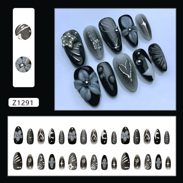 30 Pcs Press On Nails Z1291