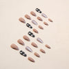 12 Sizes-24 Pcs Press On Nails W375