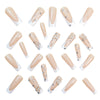 12 Sizes-24 Pcs Press On Nails Y870