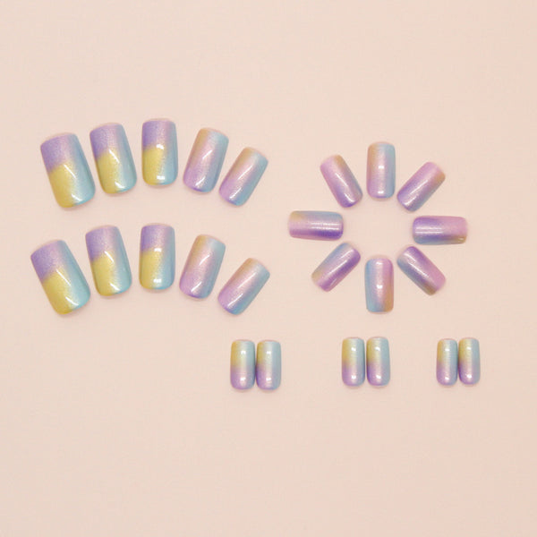 12 Sizes-24 Pcs Press On Nails W1748
