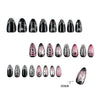 12 Sizes-24 Pcs Press On Nails JP4522