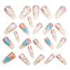 12 Sizes-24 Pcs Press On Nails Y1300