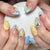 12 Sizes-24 Pcs Press On Nails JP4426